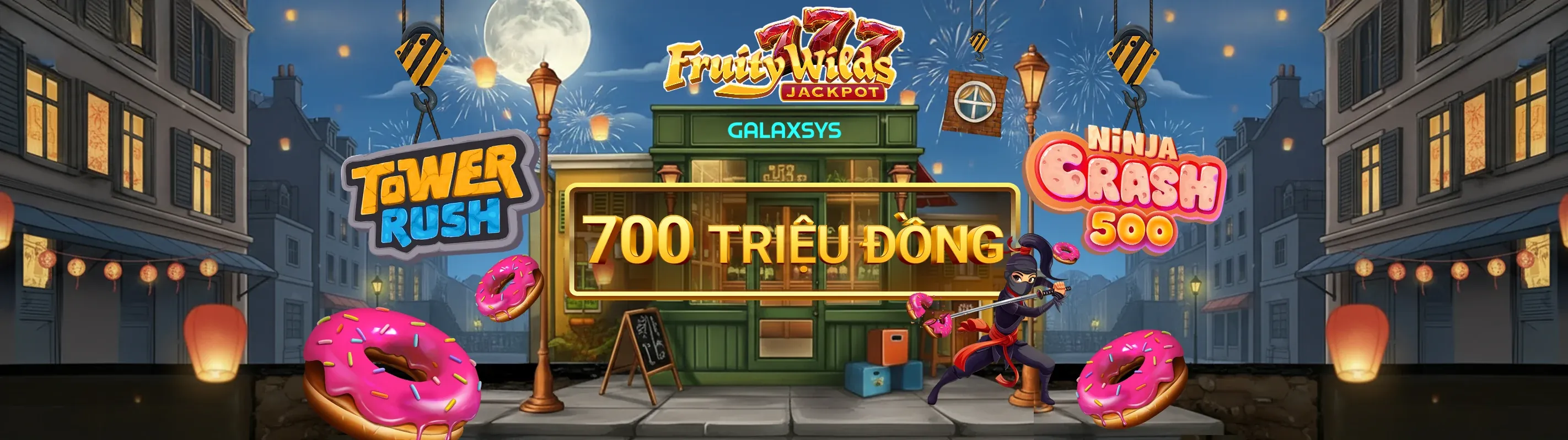 Hình ảnh banner chính về chương trình hoàn trả hàng ngày của VN888