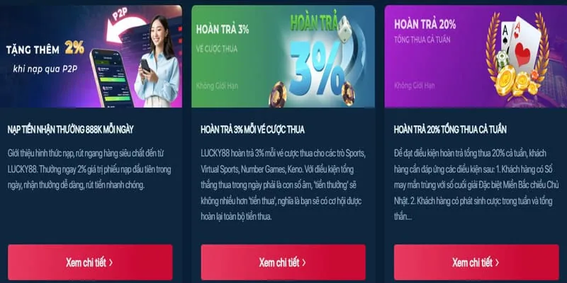 Giao diện ứng dụng VN888 trên điện thoại di động